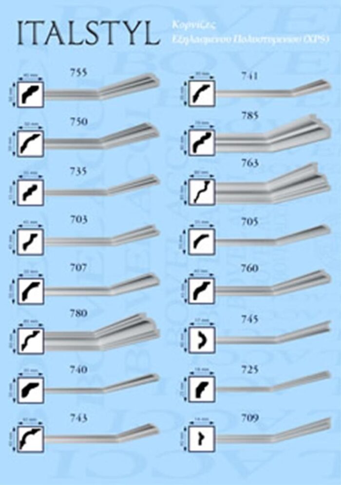 Italstyle-Xps-diakosmitiki-korniza-apo-felizol