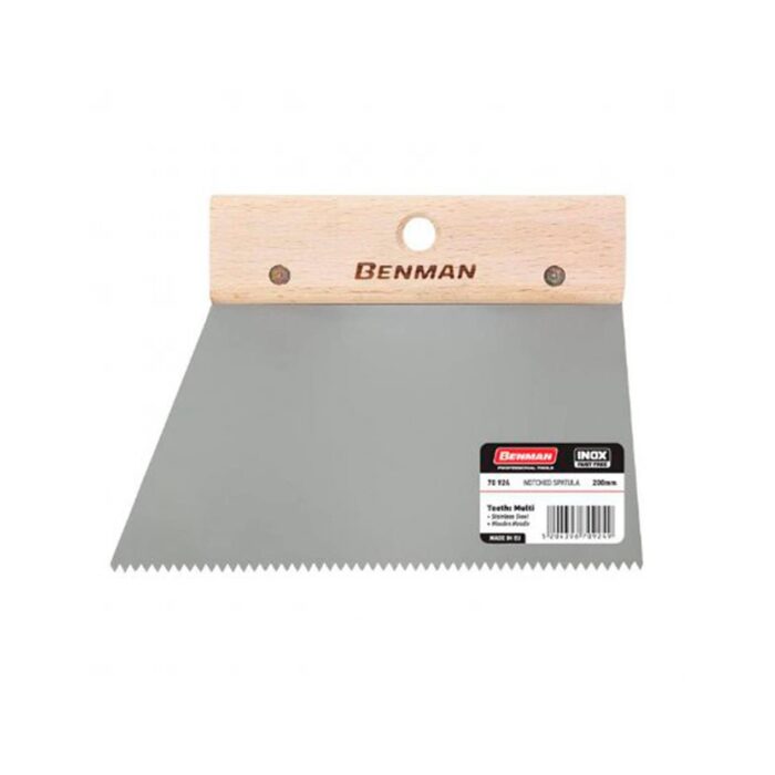 Benman-spatoyla-plakadon-Inox-odontoti-me-psilo-donti-kai-xylini-lavi-200mm-70924